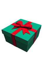 Gift box isolated vector image