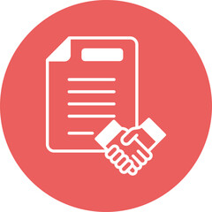 Fototapeta premium Agreement which can easily edit or modify