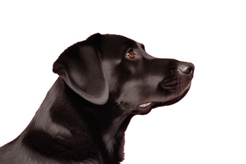 Fototapeta premium Transparent labrador, generative artificial intelligence 
