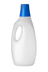 Plastic bottle of washing powder