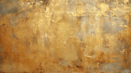 Fototapeta na wymiar Golden concreted background texture/wall created using generative AI tools