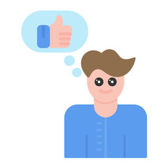 Positive Thinking Icon