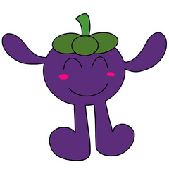 mangosteen  cartoon