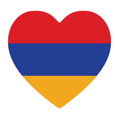 Fototapeta premium Flag of Armenia design shape 