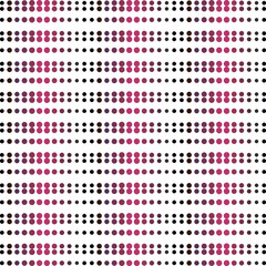 Screentone or halftone background with red colors