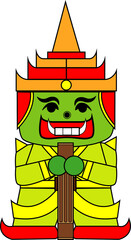 A giant character in the Ramayana story