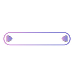 purple banner tab bar frame and arrow triangle