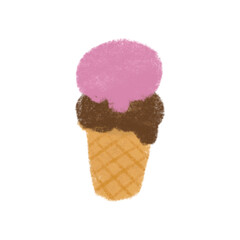 Ice cream Colored Pencil