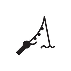 Fish Rod Bait Icon