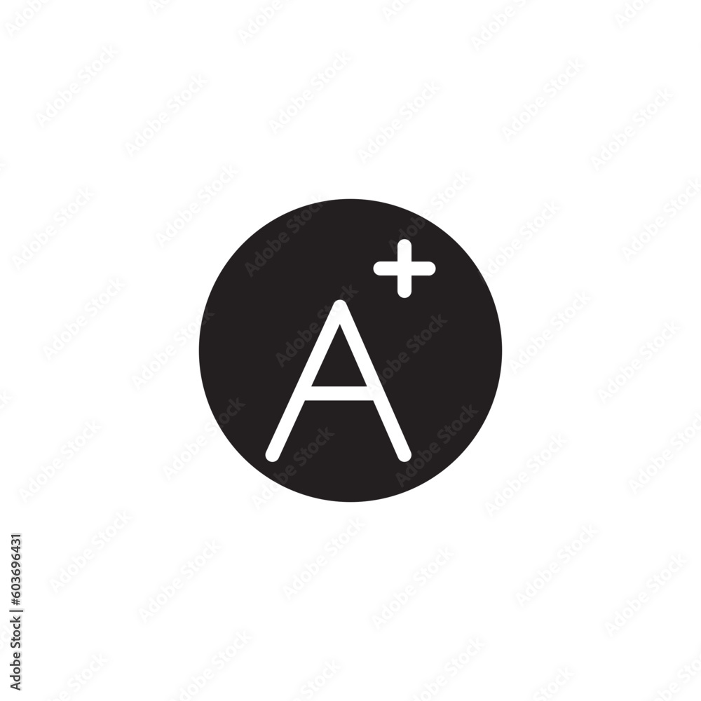 Poster text edit editor icon