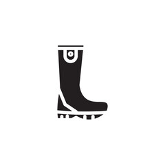 Boots Shoes Rubber Icon