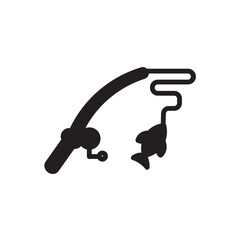 Fishing Fish Rod Icon