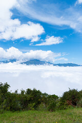 Obraz premium blue sky and clouds