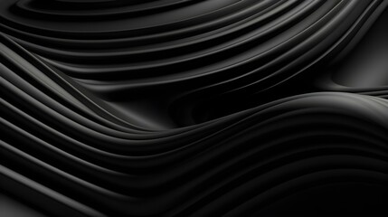 Elegant Background with dynamic black Waves