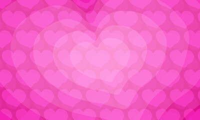 pink background with hearts