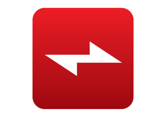 シンプルな矢印ののベクターイラスト