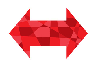 シンプルな矢印ののベクターイラスト