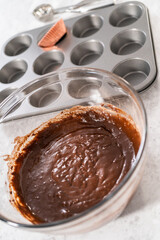 Chocolate strawberry cupcakes