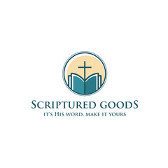 Minimal and clean logo design for Cristian education, Cristian organization, and bible learning