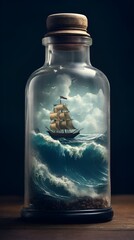 Stormy Bottle