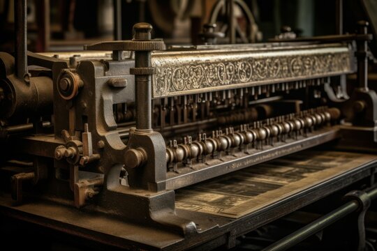 Book press machine type. Generate Ai