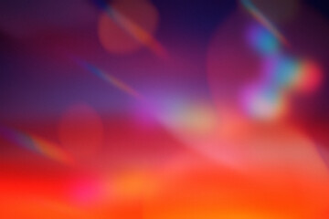 Prism Iridescent Light Leak Background