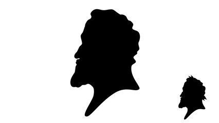 Rudolf II silhouette, Holy Roman Emperor