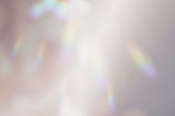 Prism Iridescent Light Leak Background