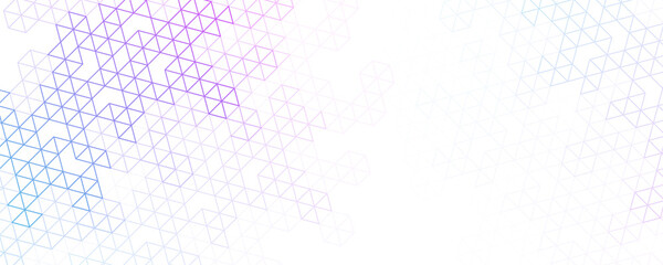 abstract geometric triangle background image Molecular connection model