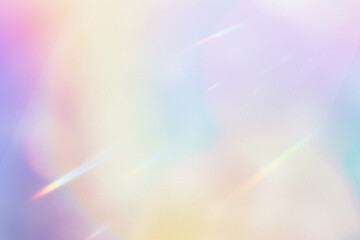Prism Iridescent Light Leak Background