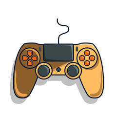 Joystick Controller, Analog Joystick, and Game Pad Stick Illustration.For t-shirt prints and other uses.

