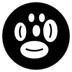Obraz premium blood cells glyph icon