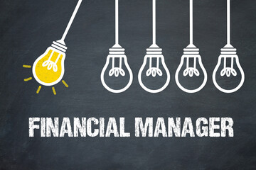 Fototapeta premium Financial Manager 