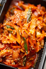  Korean spicy stir fried pork