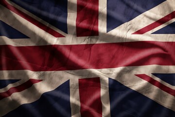 United Kingdom National Flag. Generative AI