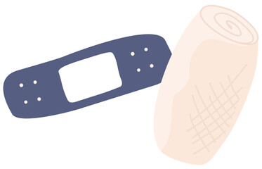 Blue Band AId and Gauze Pads