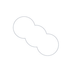 Monoline Round Frame