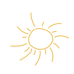 sun sign doodle