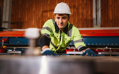 Metal roofing mechanic virtually inspect condition of workpieces, machinery supplies, chemical tanks. Examine the signs of wear, issues, damage and defects. Heavy metal sheet lifting and relocation.