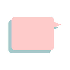Speech Bubble Message Box