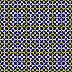 Colored moroccan motif arabic Geometric Pattern background use for print and design