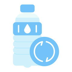 Obraz premium Reusable Bottle Icon