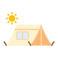 Summer Tent Icon