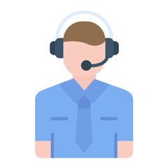 Customer Service Agent Icon