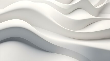 Elegant Background with dynamic white Waves
