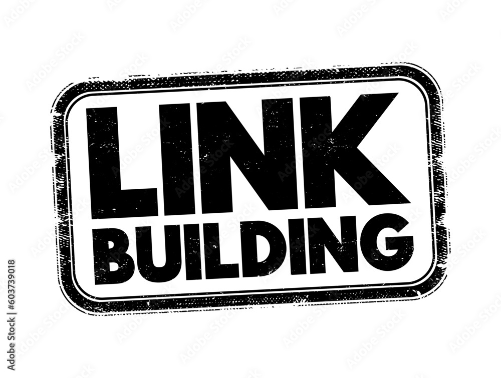 Poster link building - practice of building one-way hyperlinks to a website with the goal of improving sear