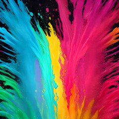 Painting explosion