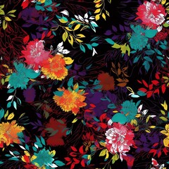 seamless floral pattern