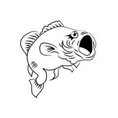 Fototapeta premium fish illustration