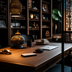 Asian Oasis: A Collection of Asian-Inspired Home Offices